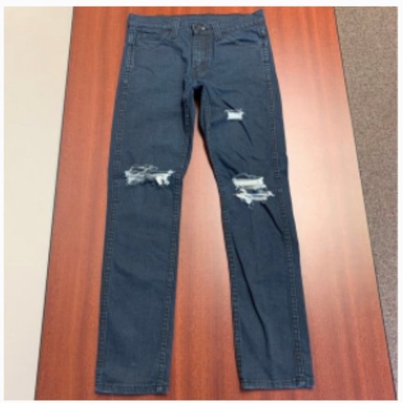 Levi's 510 Levi's Factory Distressed Jeans - Picture 4 of 7